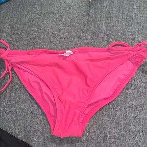 Pink bikini bottoms